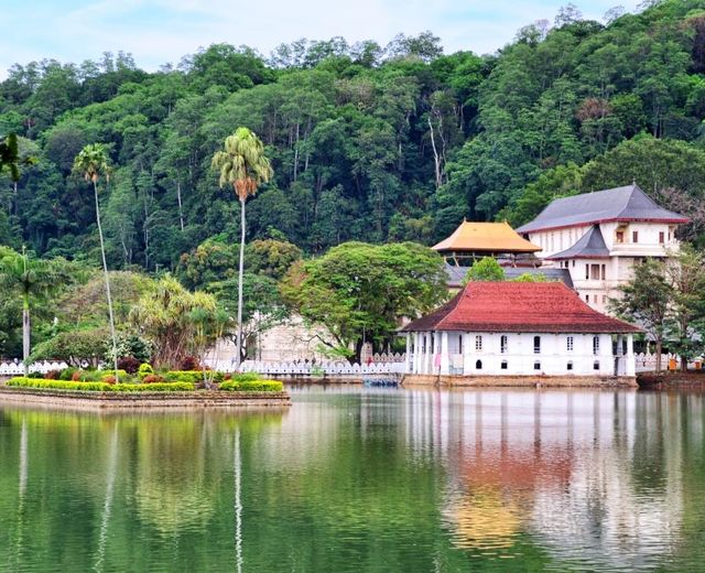 Sri Lanka Kandy Zahntempel See Urlaub Reise