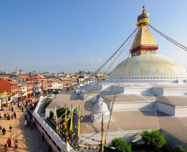 Nepal Kathmandu Boudhanath Stupa