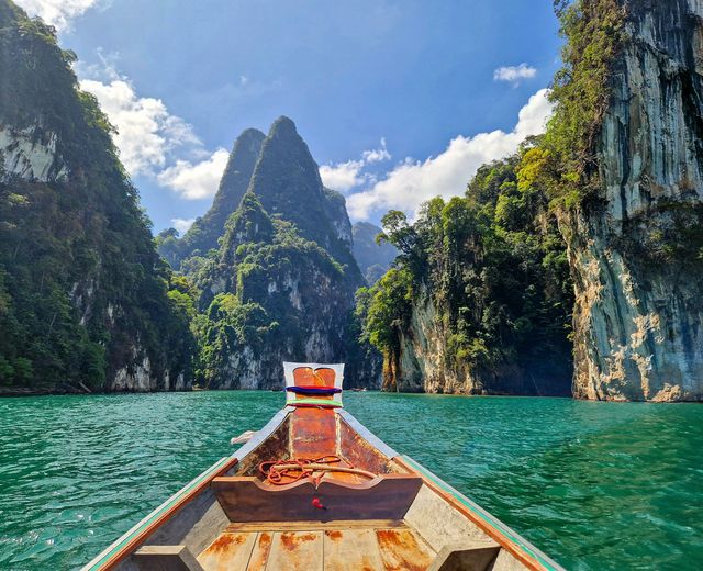Thailand Khao Sok Nationalpark Boot Rundreise Südthailand