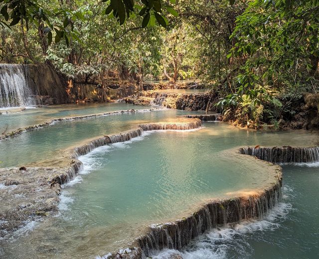 Laos Luang Prabang Kuang Si Wasserfall2