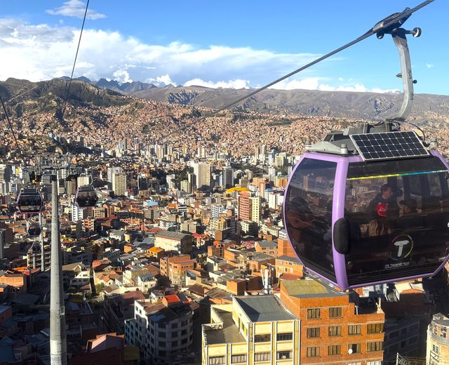 Bolivien - La Paz - Gondel