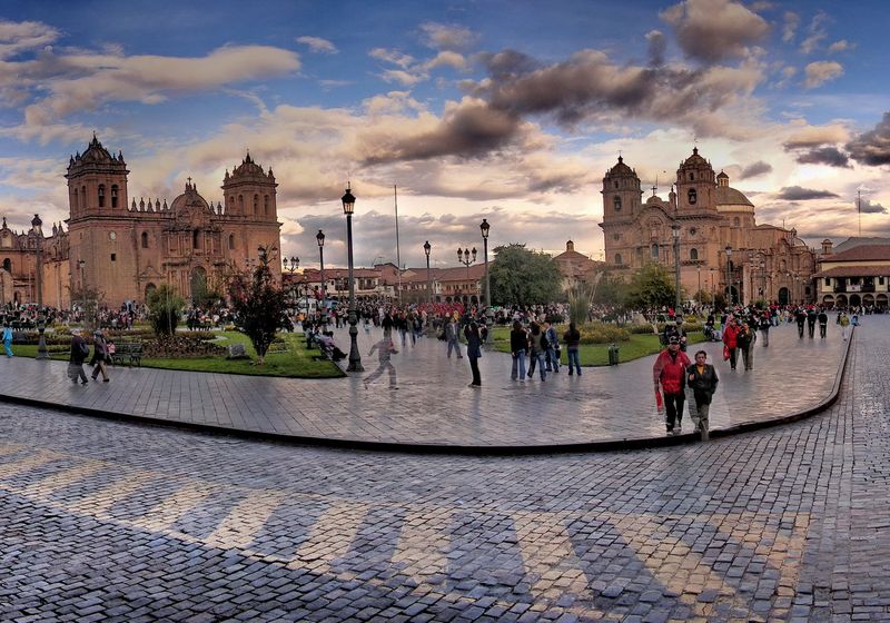 Cusco plaza de armas