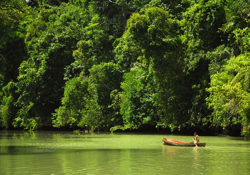 costa rica corcovado fluss boot