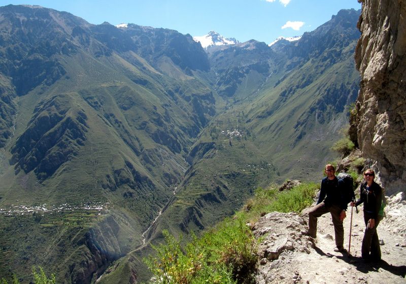 peru colca canyon wanderung