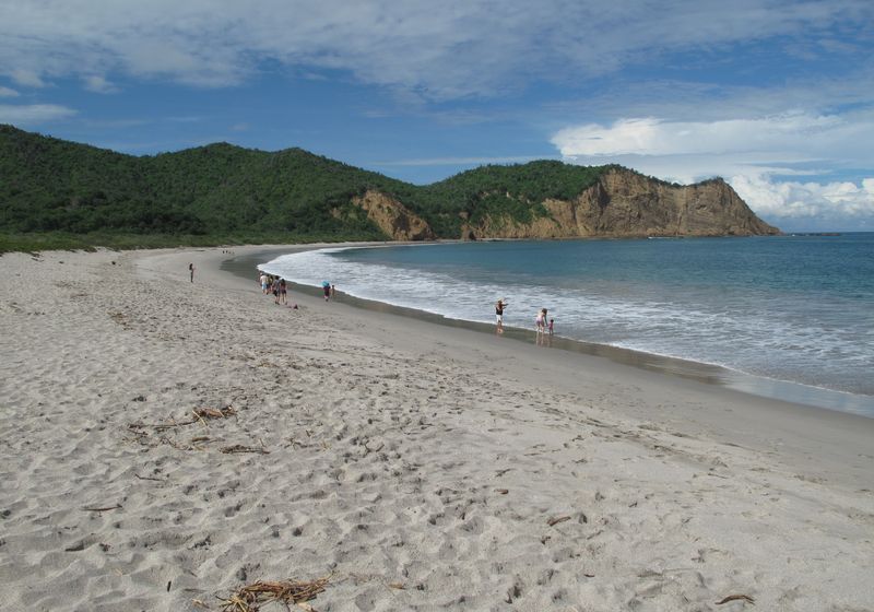 ecuador puerto lopez playa los frailes