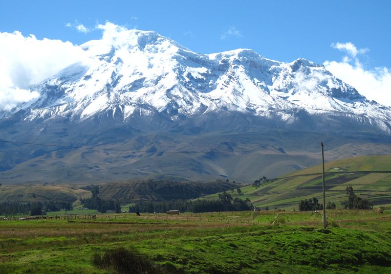 ecuador chimborazo nationalpark vulkan Y21u6Tl