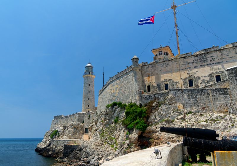 kuba havanna festung fortaleza de san carlos