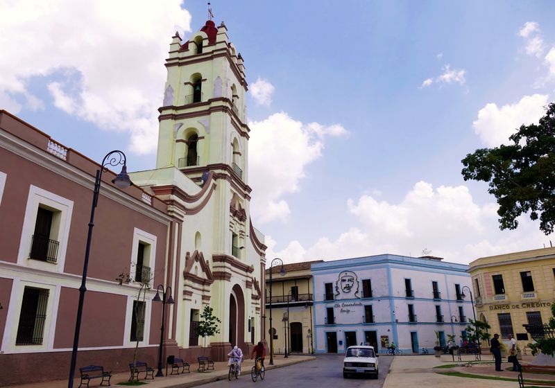Strasse in Camagüey, Kuba