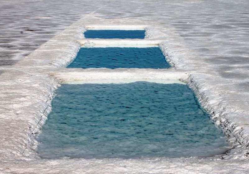 Argentinien Salta Salinas Grandes Sandra