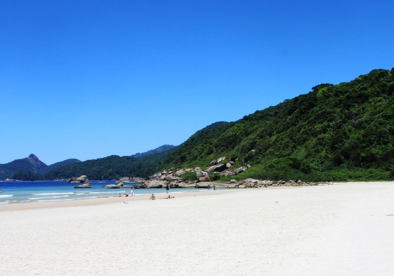 Brasilien Ilha Grande Strand Lopes Mendes