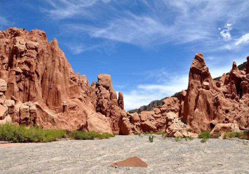 Argentinien Quebrada de las conchas