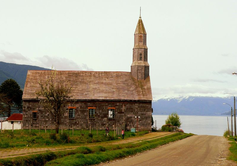 chile cochamó holzkirche sandra