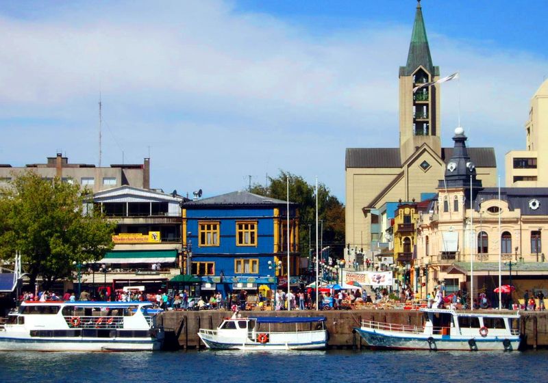 Chile Valdivia Hafen