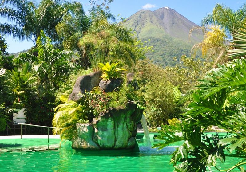 Costa Rica La Fortuna Vulkan Arenal Thermalquellen