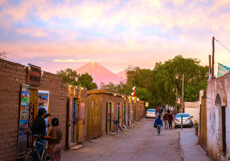 Chile San Pedro de Atacama Straße