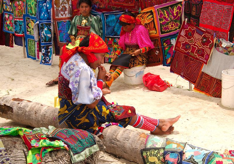 Panama San Blas Molas3