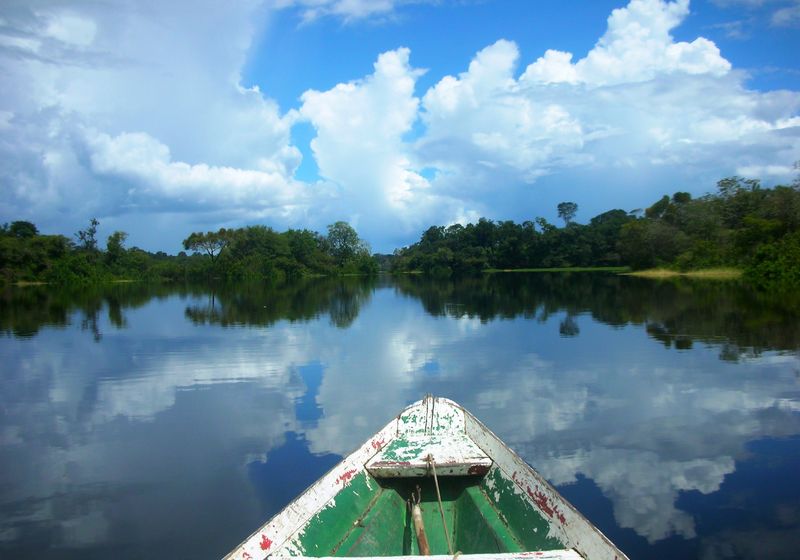 Brasilien Amazonas Boot