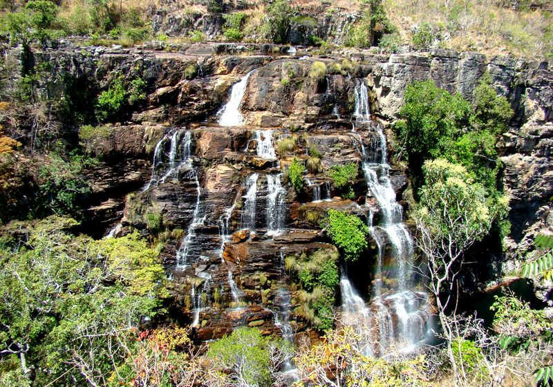 Brasilien Chapada Diamantina Wasserfall