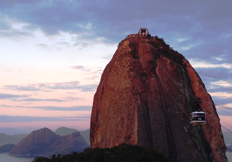 Brasilien Rio de Janeiro Drahtseilbahn