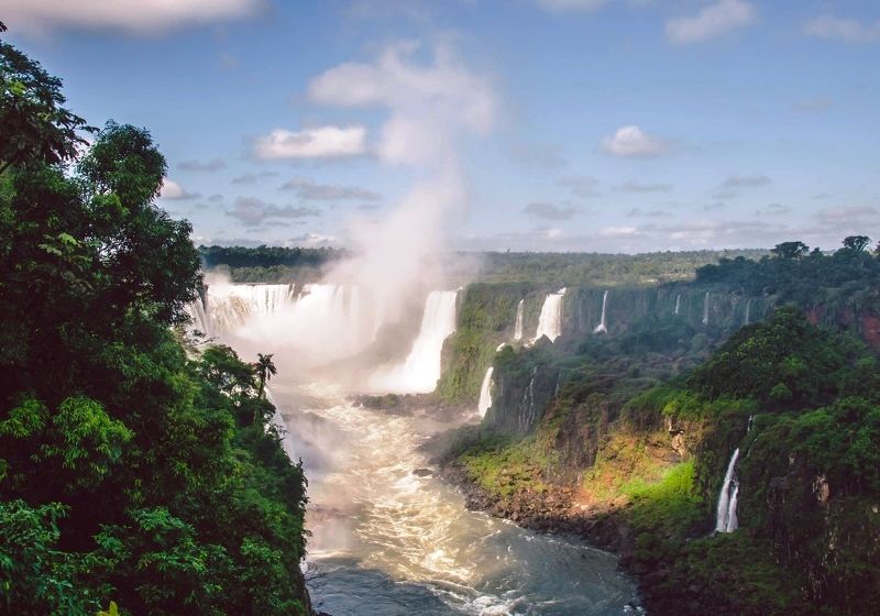 Brasilien Iguazu Wasserfaelle 4
