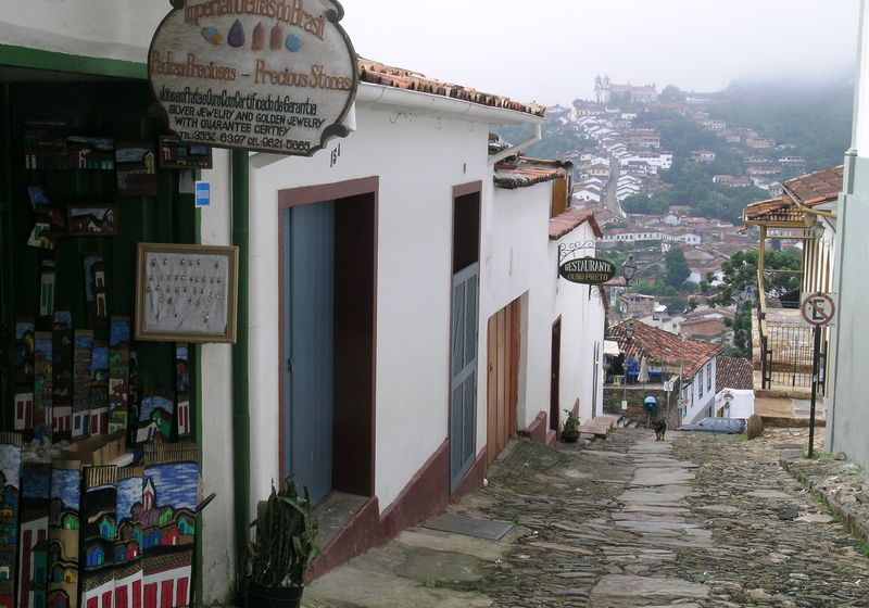 Brasilien Minas Gerais Strassenbild