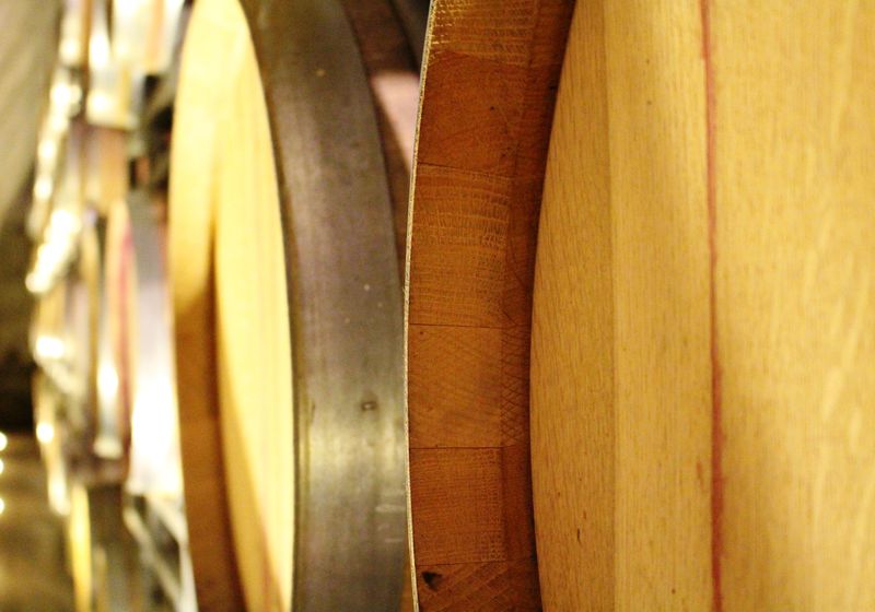 Argentinien Mendoza Weinfaß