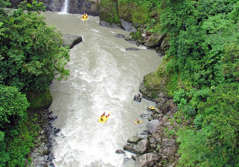 Cr Rafting von oben