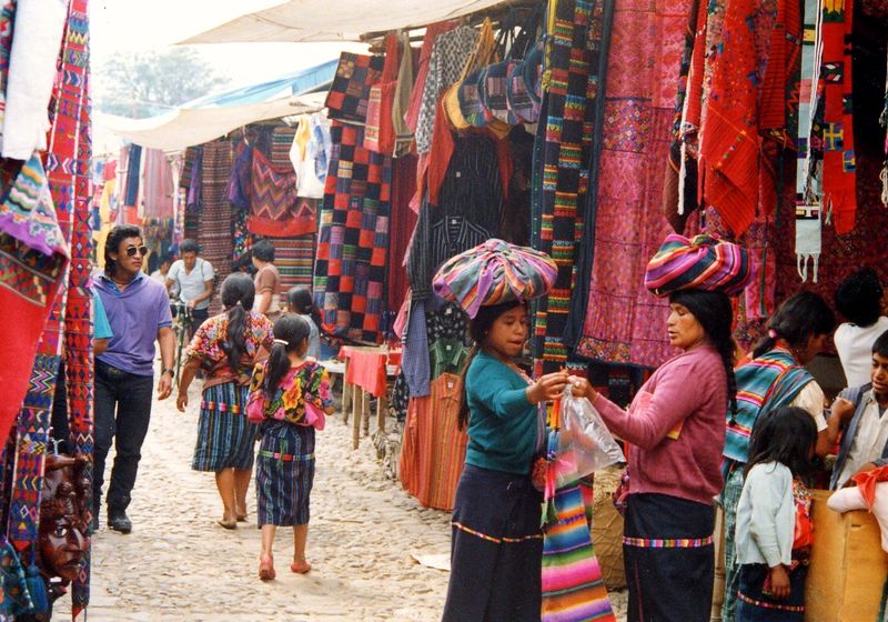 Guatemala Chichicastenango Markt