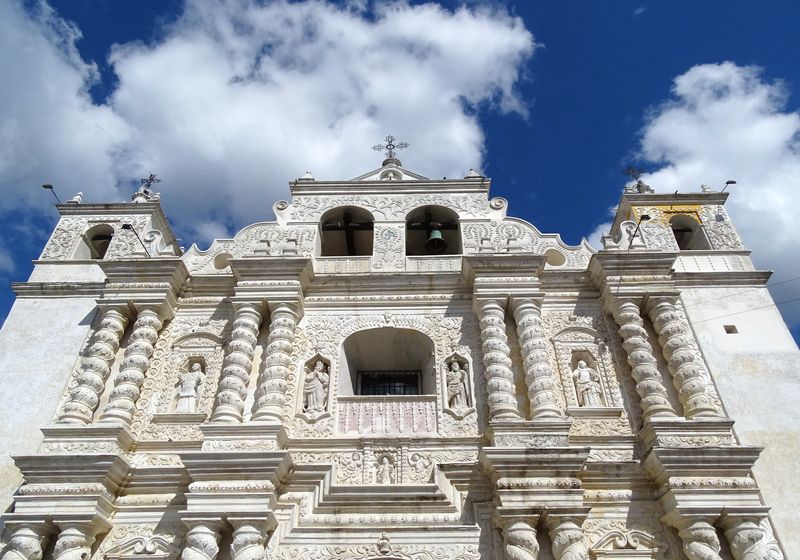 Guatemala Zunil Kirchenfassade