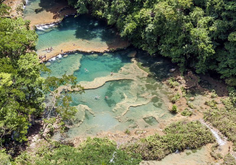 Guatemala Semuc Champey Menschen