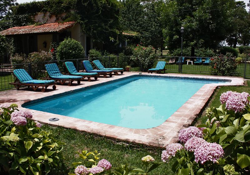 Argentinien San Antonio de Areco El Ombu Pool
