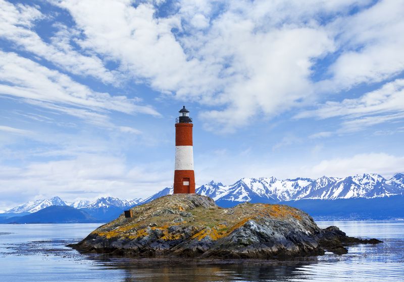 Argentinien Ushuaia Beagle Kanal Leutturm iStock 171578227
