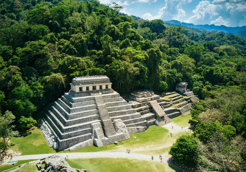 Mexiko Palenque Stätte