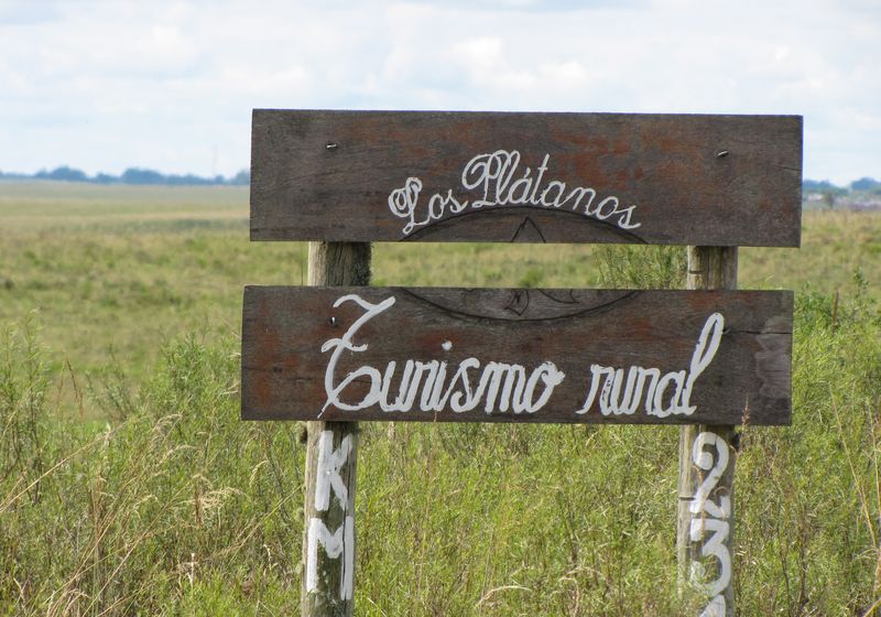 Uruguay Estancia los Platanos Eingang