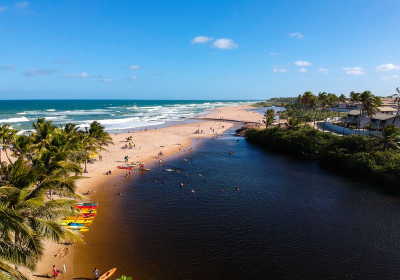 Brasilien Praia Imbassai