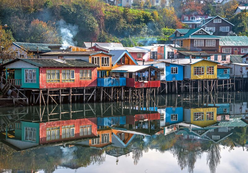 Chile Chiloe Palafitos