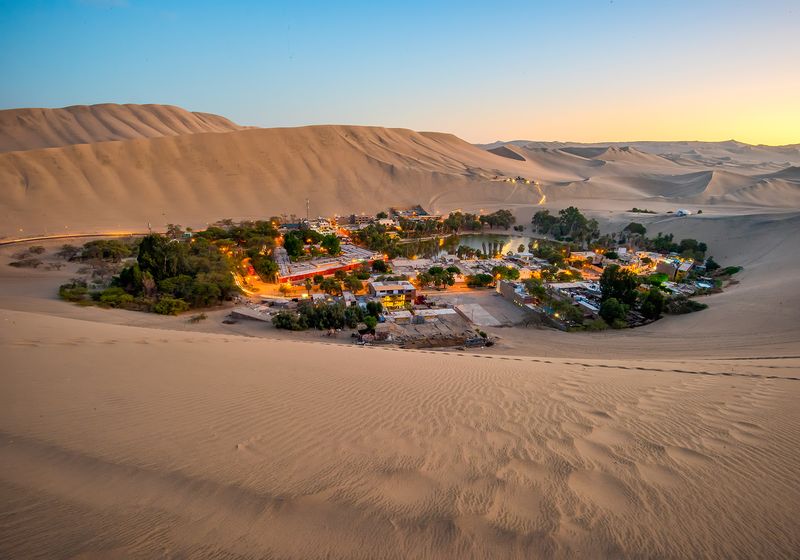 Peru Huacachina Wüstenoase