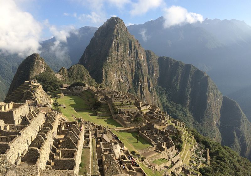 Peru Machu Picchu Inkastadt Anden