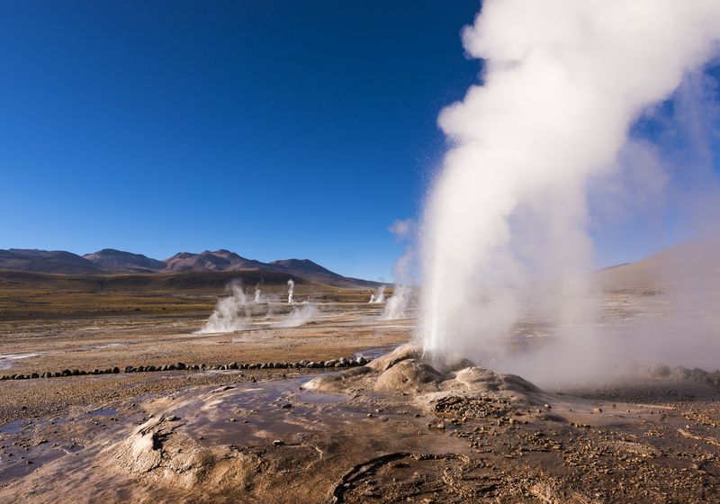 Chile Atacama Geysirfeld