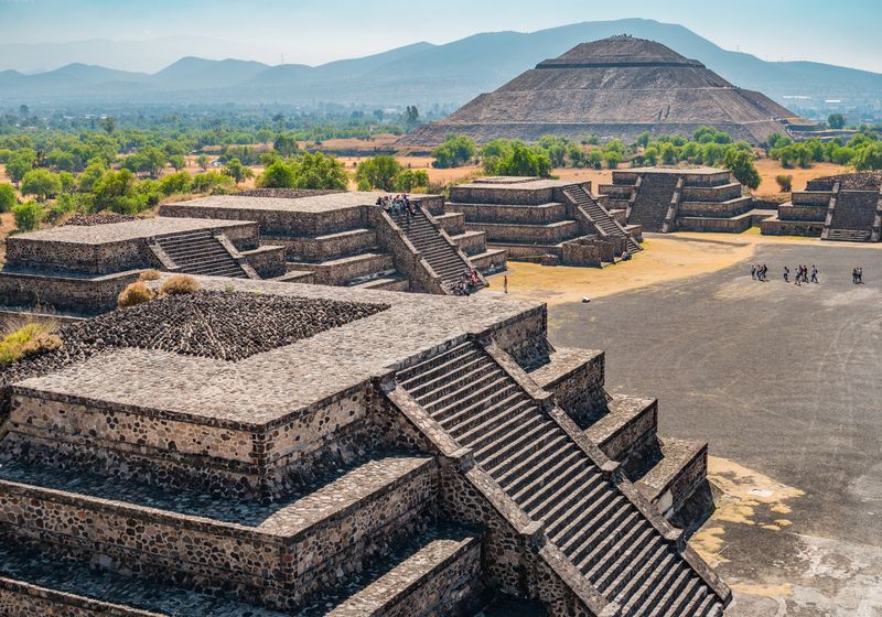 Mexiko Teotihuacan Azteken Stätte