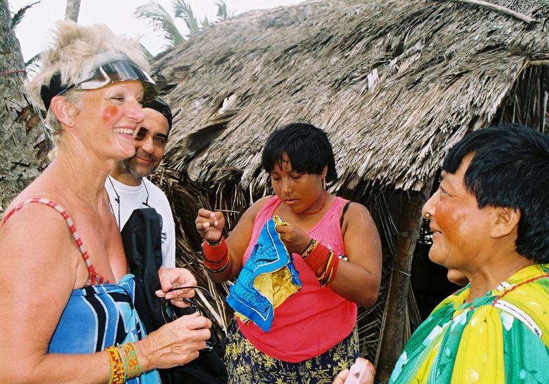Panama San Blas Meeting People