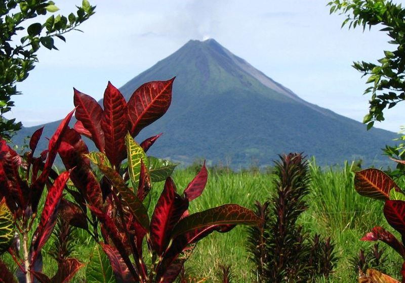 Costa Rica Vulkan Ausblick
