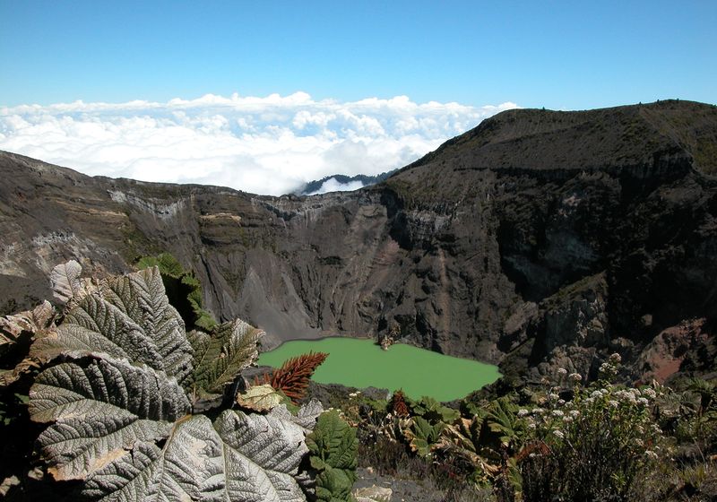 Costa Rica Irazu Vulkankrater