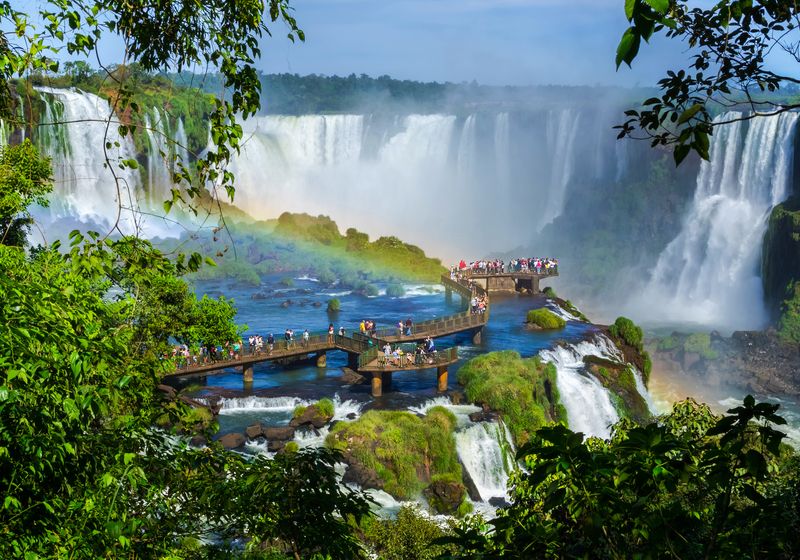 Brasilien Iguazu Wasserfall iStock 488388458