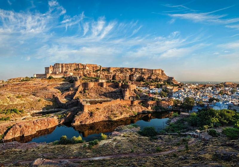 Indien Jodhpur Fort and City schoenes Wetter beste Reisezeit