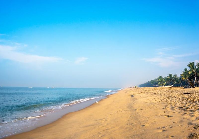 Indien Mararikulam Marari Strand Sand Urlaub
