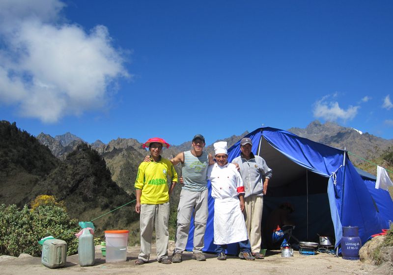 Peru Inka Trail Tag 3 Team