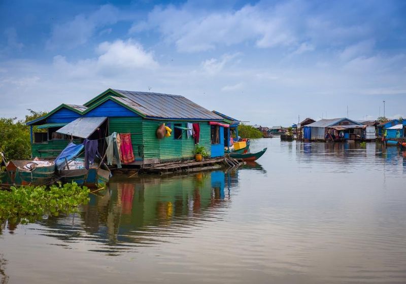 Kambodscha Tonle Sap See Boot Tour