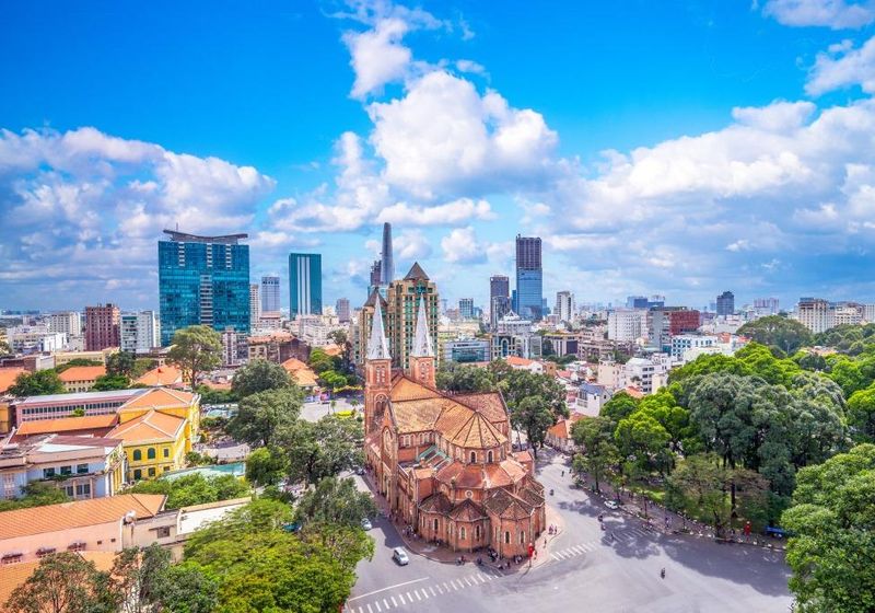 Vietnam HCMC Notre Dame Sightseeing Tagesausflug