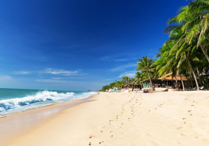 Vietnam Muine Mui Ne Strandurlaub Schwimmen Baden